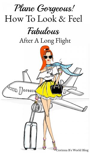 How to look fabulous after a long flight